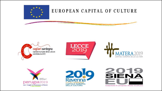 Città italiane candidate come Capitale Europea della Cultura 2019